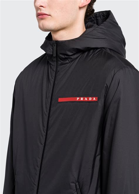 owen men's hooded prada jacket|prada jackets for men.